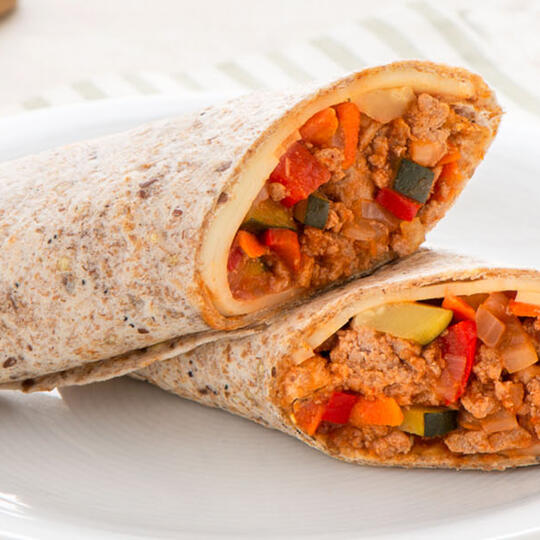 Turkey and Cheese Sloppy Joe Tortillas Dempster's